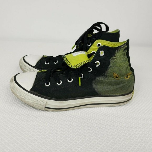 grinch converse high tops
